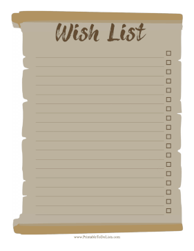 Kids Christmas Wish List