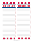 Printable Fourth Of July To Do Lists